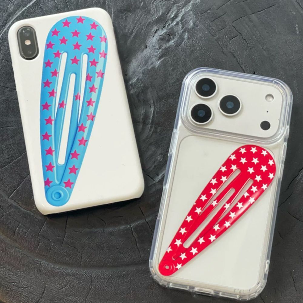 Hair Clips - Etui na telefon w stylu amerykańskim