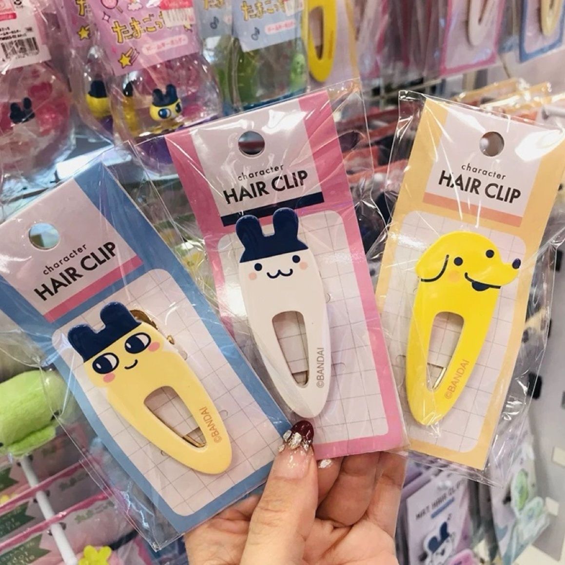 Hair Bundles - Tamagotchi Elektroniczny Zwierzak Mametchi Kuchipatchi Spinki
