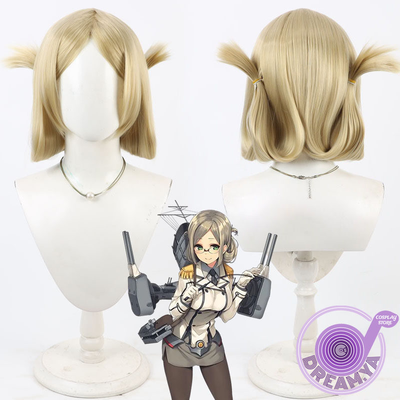 Synthetic Wigs - Peruka do Cosplayu Katori Kantai Collection,