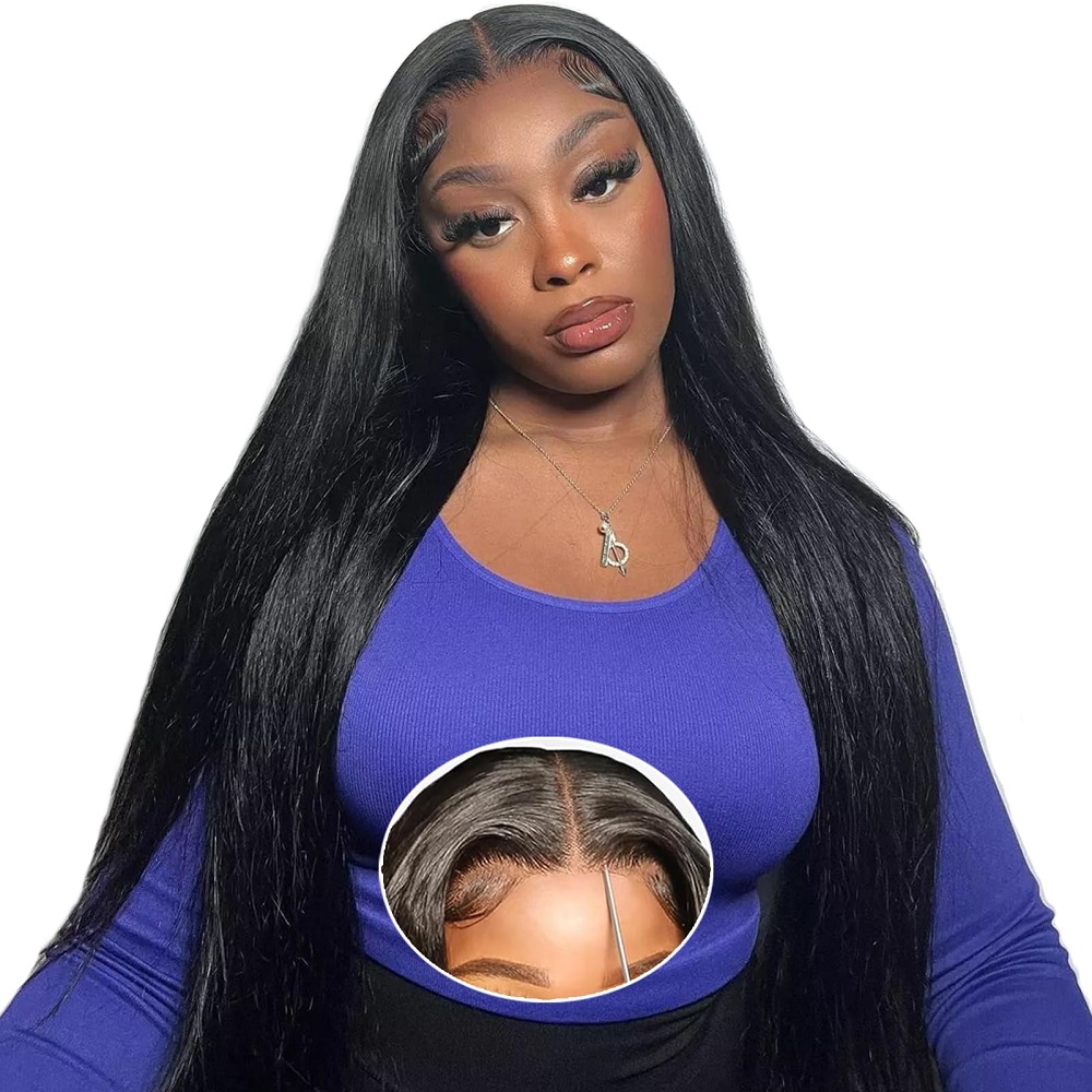 Human Hair Wigs - Peruka z pełną koronką 7x6 HD