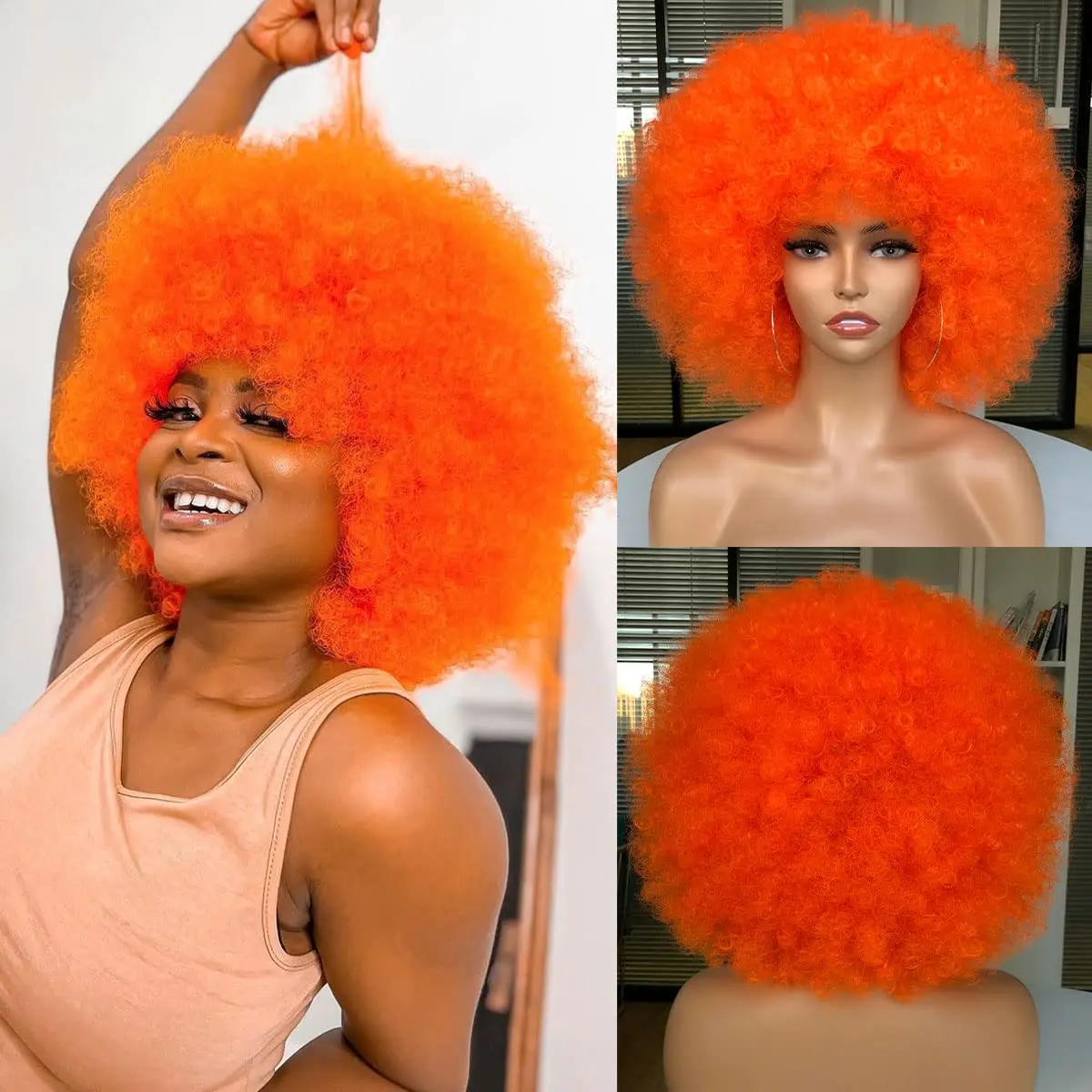 Peruka afro peruka peruka synt – Synthetic Braided Wigs For Black Women recenzja i cena