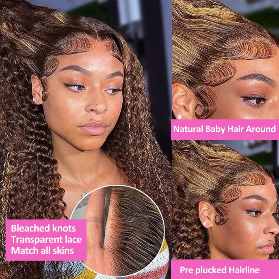 Peruka z ludzkich włosów ombre – Hd Lace Frontal Wig Human Hair Pre Plucked recenzja i cena