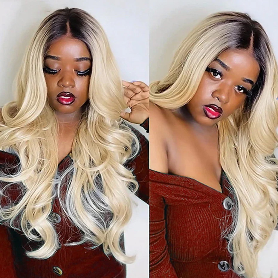 Peruki z naturalnych włosów w  – 613 Blonde Body Wave Lace Front Wig recenzja i cena