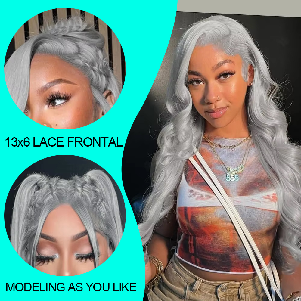 Peruki Cosplay Body Wave Srebr – 613 Blonde Body Wave Lace Front Wig recenzja i cena