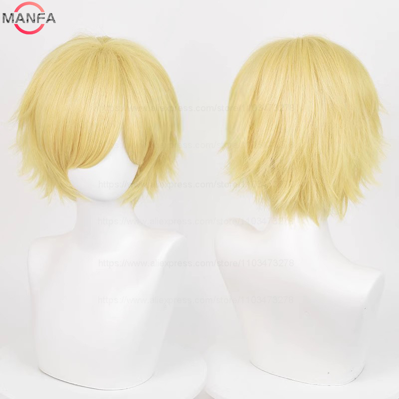 Anime 30cm Krótka Prosta Peruk – Synthetic Braided Wigs For Black Women recenzja i cena