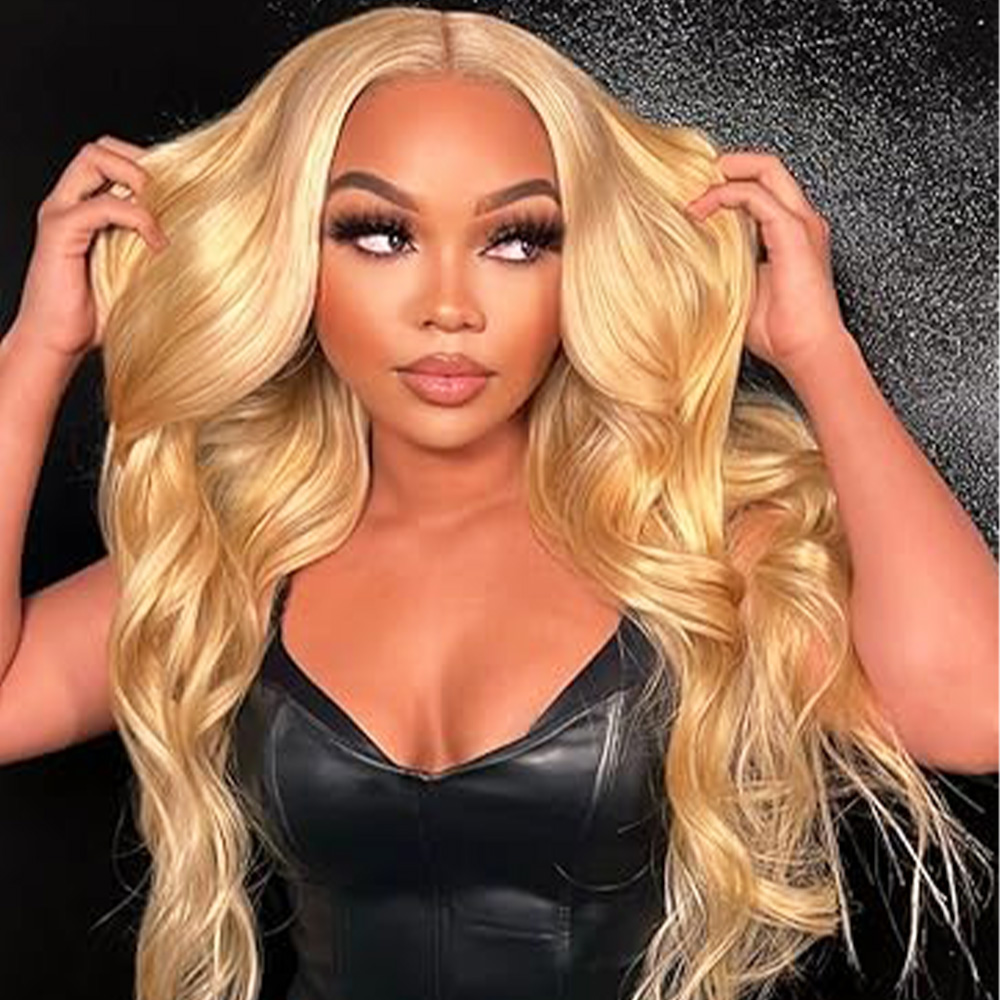 Peruka z naturalnych włosów w  – 613 Blonde Body Wave Lace Front Wig recenzja i cena
