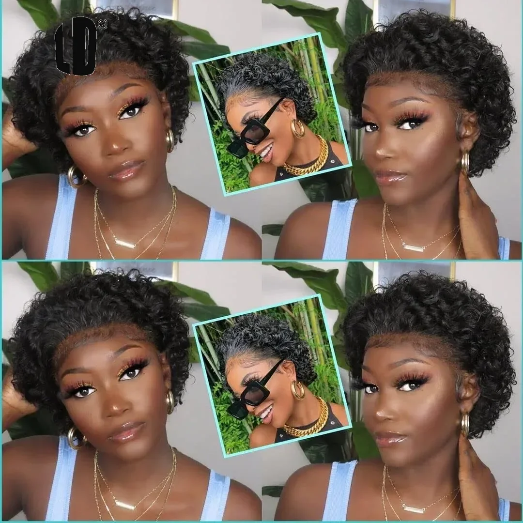 Peruka Pixie Cut Kolor 99J Per – Short Pixie Cut Wig Human Hair Cheap recenzja i cena