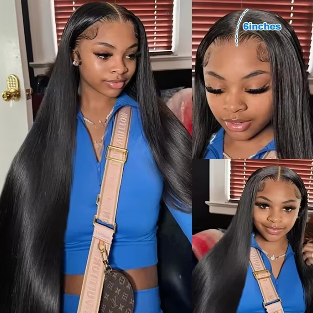 Naturalna Czarna Jedwabiście G – Glueless Wear And Go Human Hair Wig recenzja i cena