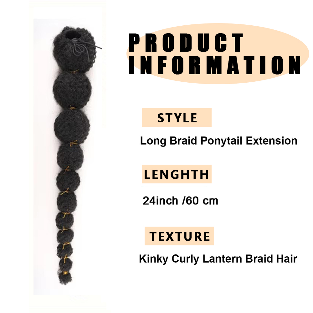 Kucyk Afro Puff dla Czarnoskór – Drawstring Afro Curly Puff Ponytail recenzja i cena