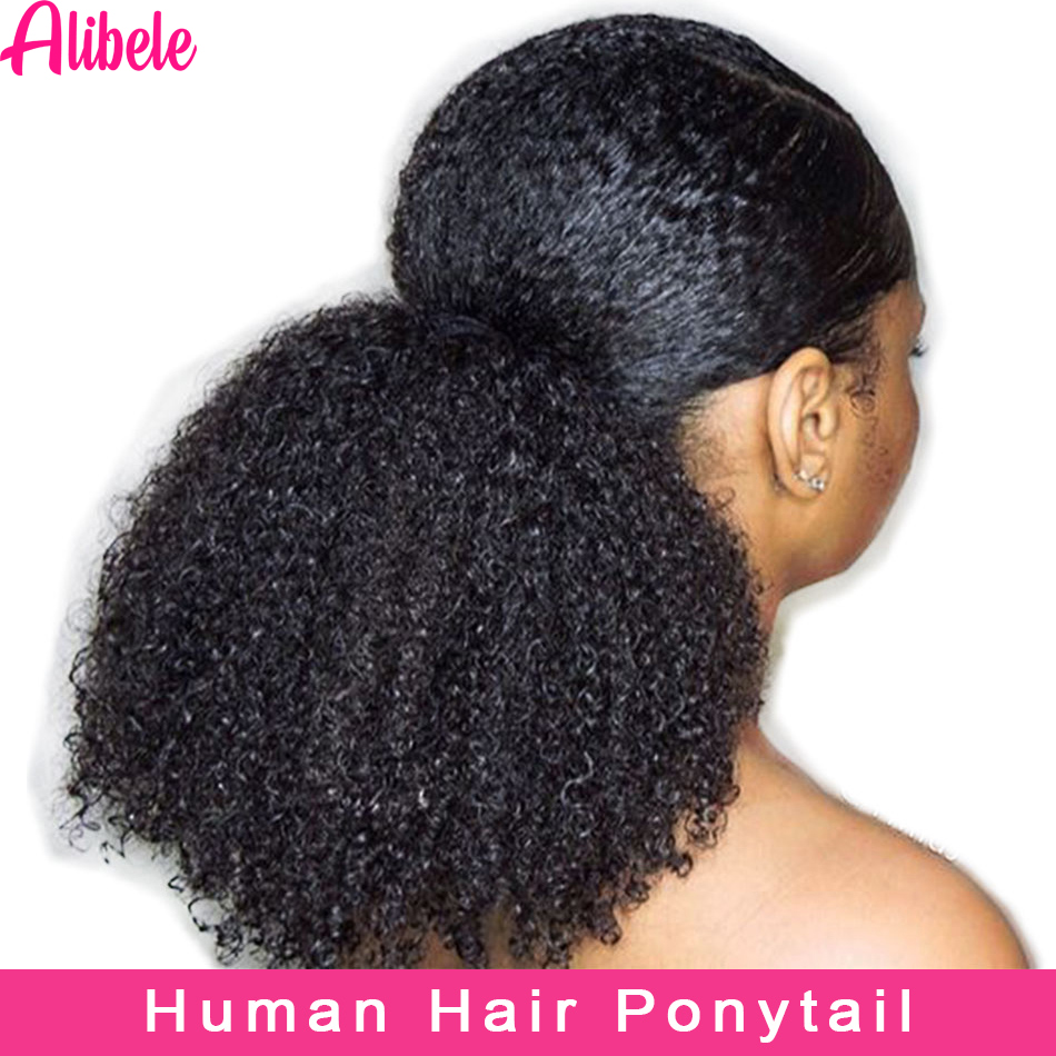 Alibele Mogolian Afro perwersy – Seamless Clip In Hair Extensions Human Hair recenzja i cena