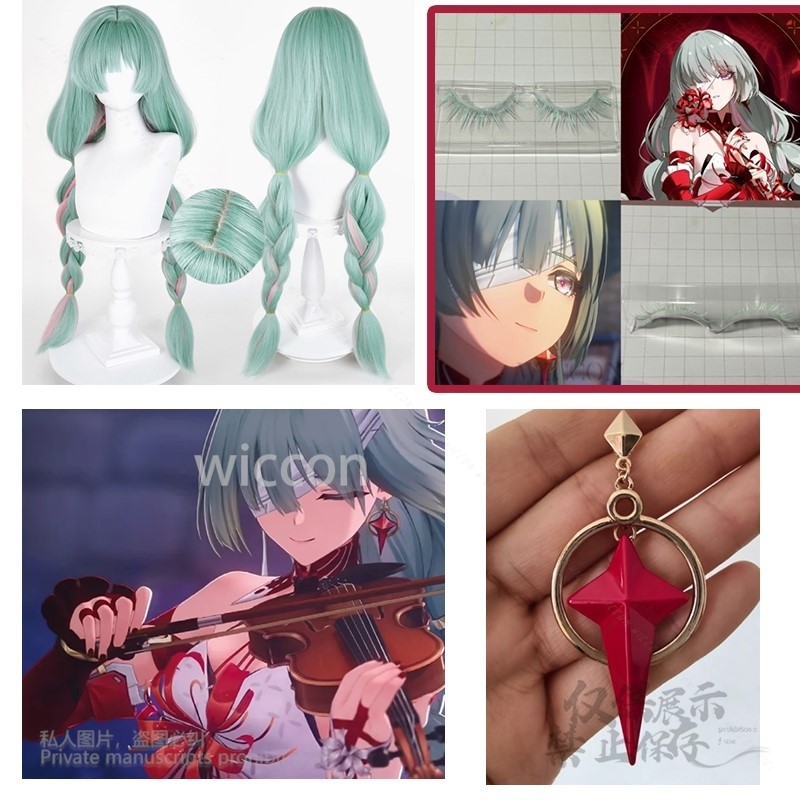 Peruka Cosplay Anime Phrolova  – Synthetic Wigs recenzja i cena