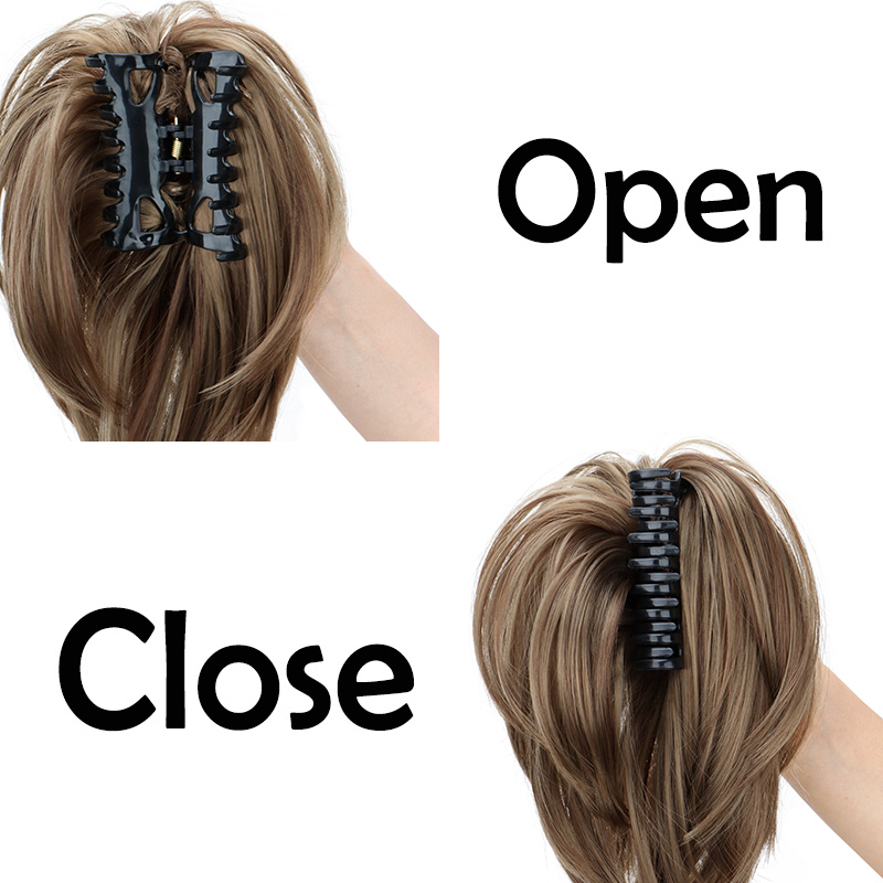 WIGSIN syntetyczny roztrzepany – Claw Clip Messy Bun Hair Piece recenzja i cena