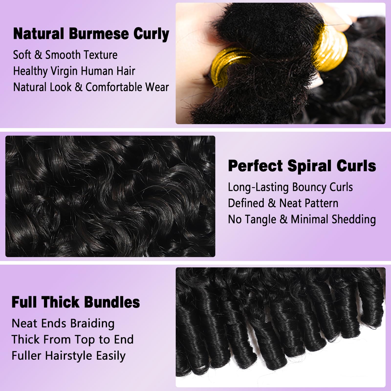 Włosy do zaplatania 12A, ludzk – Water Wave Bulk Human Hair For Braiding recenzja i cena