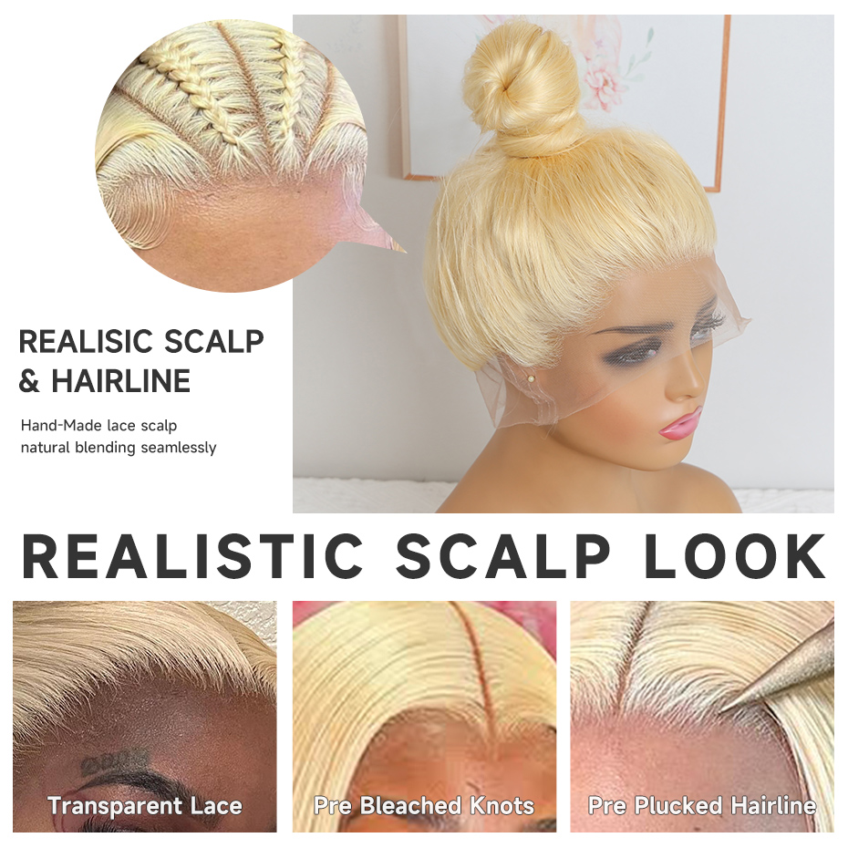 Peruka z pełnej koronki 360 st – Hd Lace Frontal Wig Human Hair Pre Plucked recenzja i cena