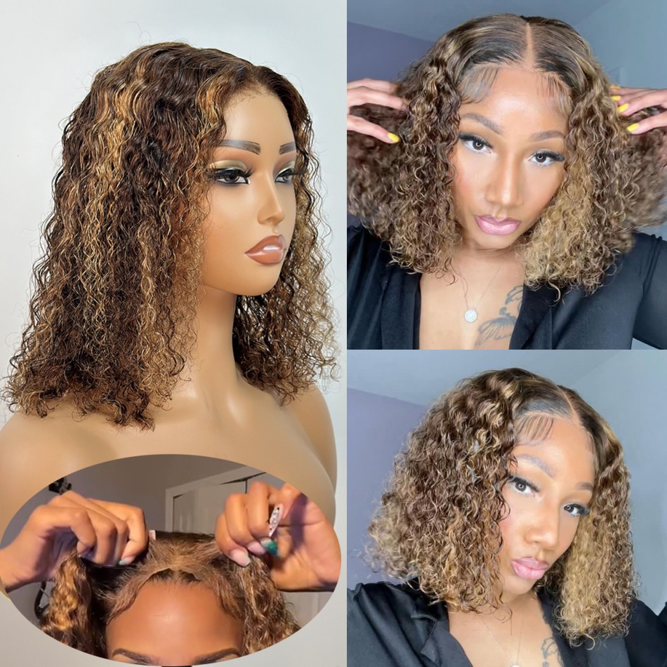 Peruka Wear & Go P427 Miodowy  – Glueless Wear And Go Human Hair Wig recenzja i cena