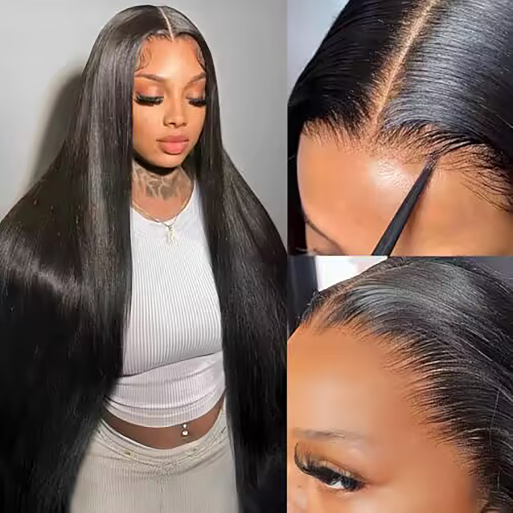 Peruka z naturalnych włosów br – Hd Lace Frontal Wig Human Hair Pre Plucked recenzja i cena